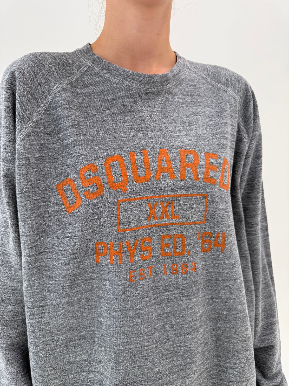 Bluză Dsquared din bumbac plin cu influențe casual