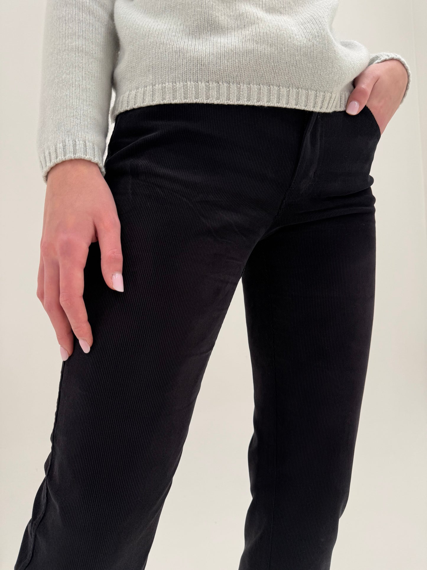 Corduroys Armani negri confort