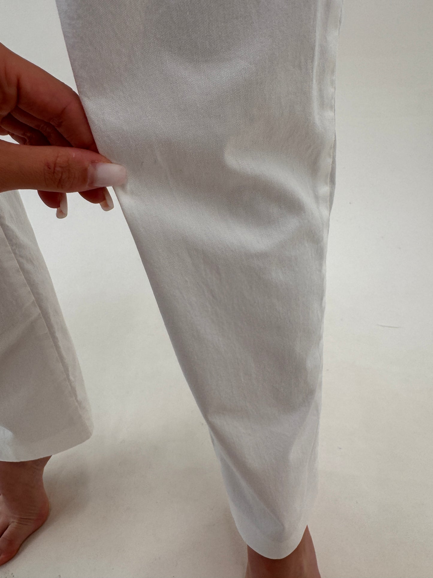 Pantaloni premium tall fin poplin ultra confort de bumbac