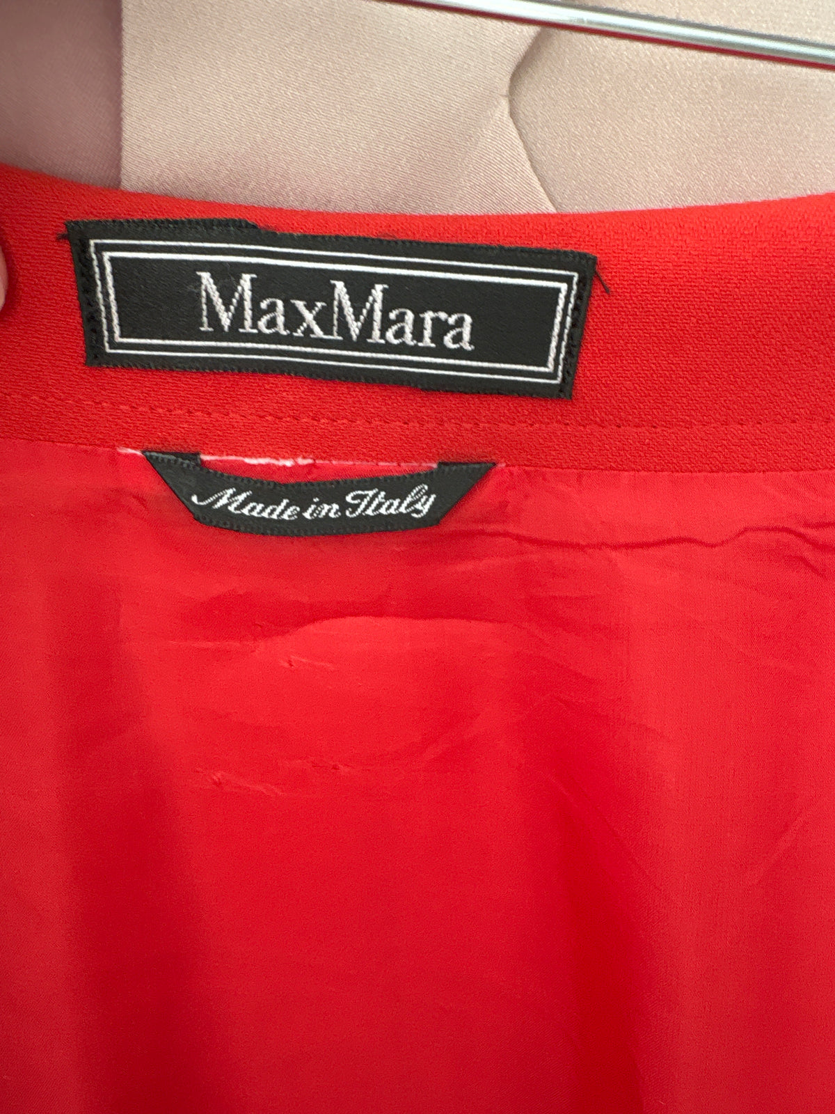 Fustă Max Mara cu talie ultra înaltă creion din crep plin de la zi la seară