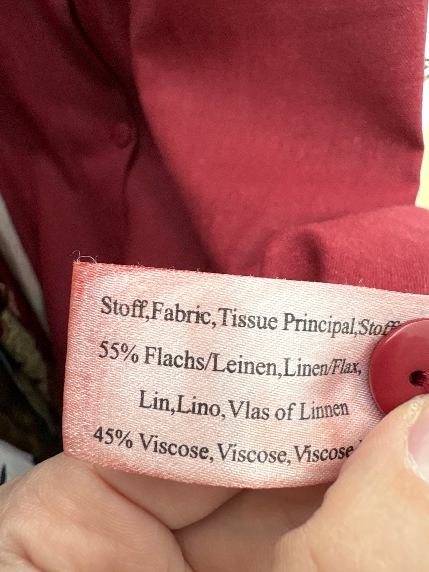 Rochie maxi din pânză whine red în croi cambrat minimalist reglabilă bla spate