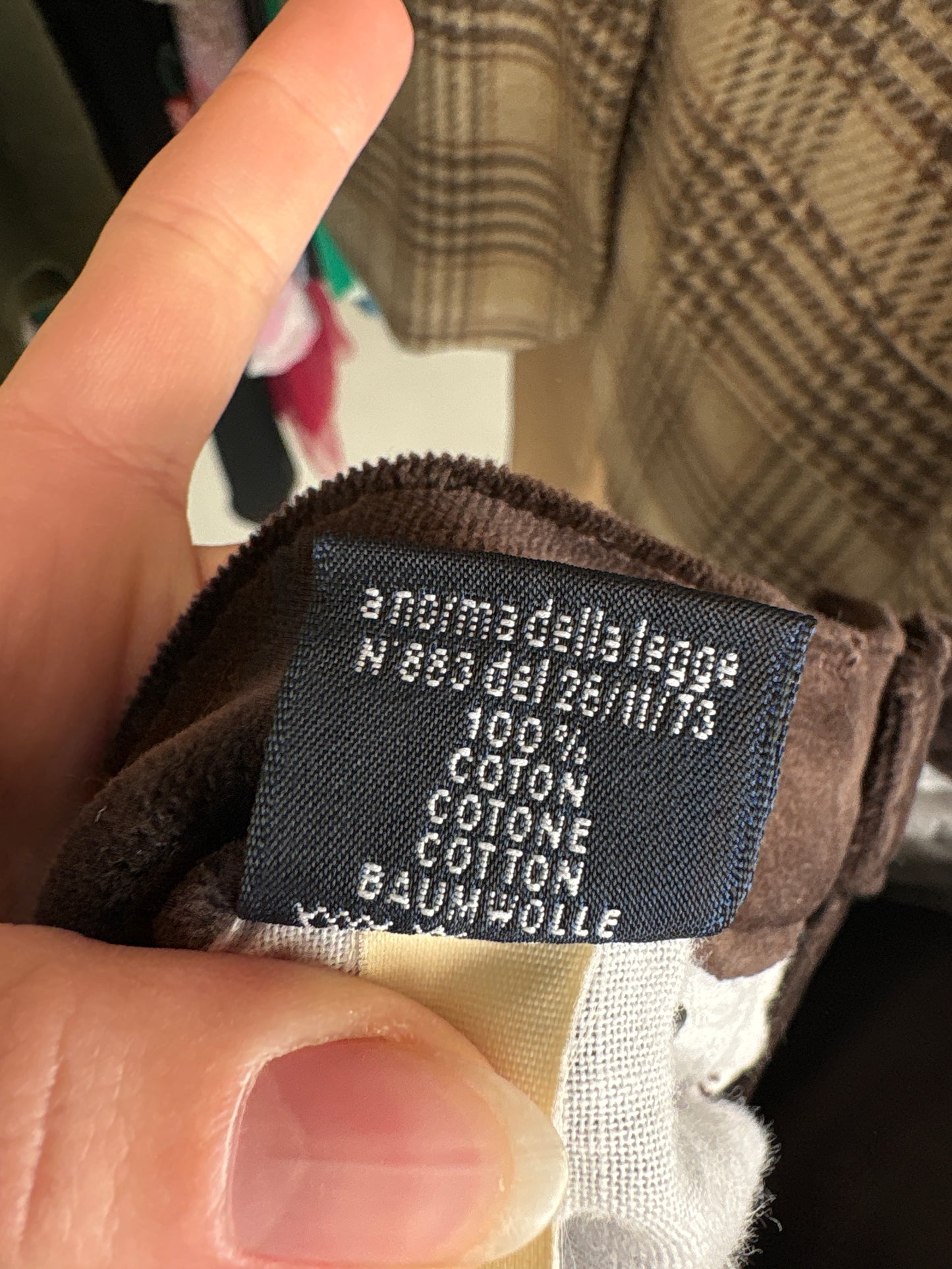 Pantaloni petite din catifea premium modelatoare chocolate brown