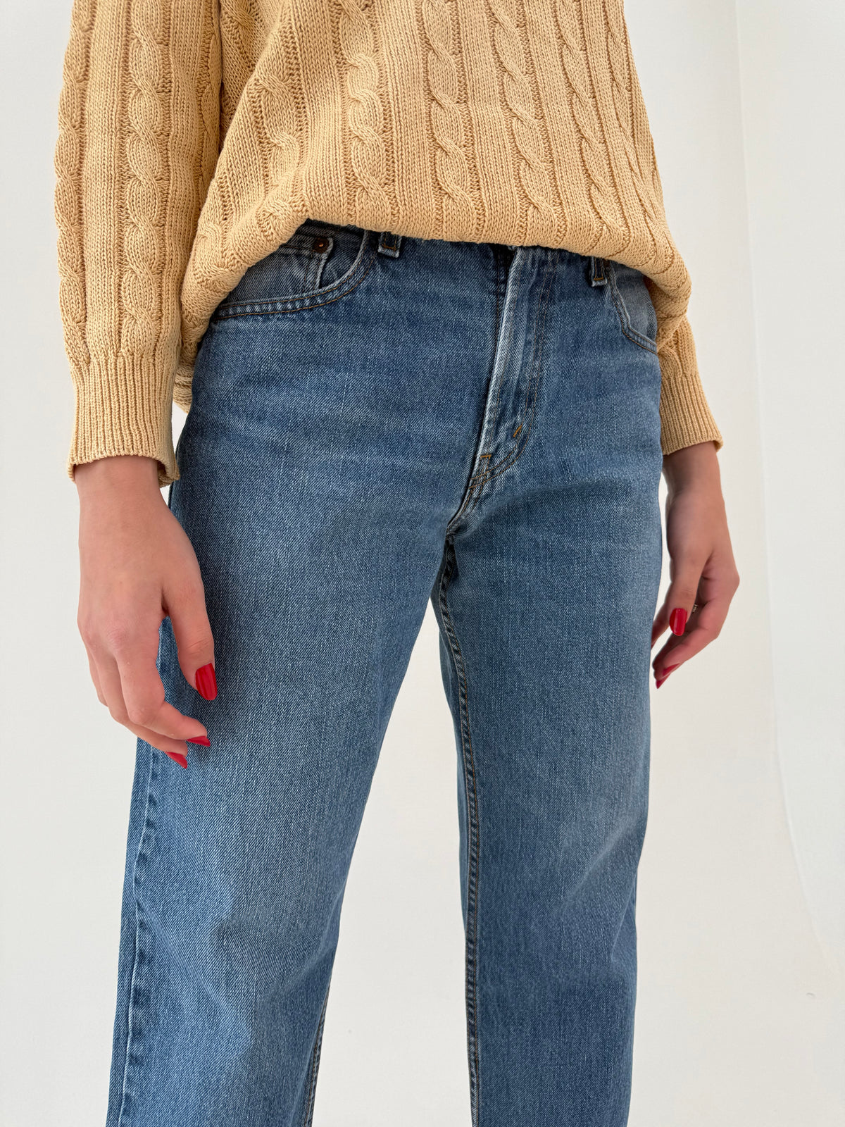 Jeans Levi’s 505 regular for straight leg classic wash