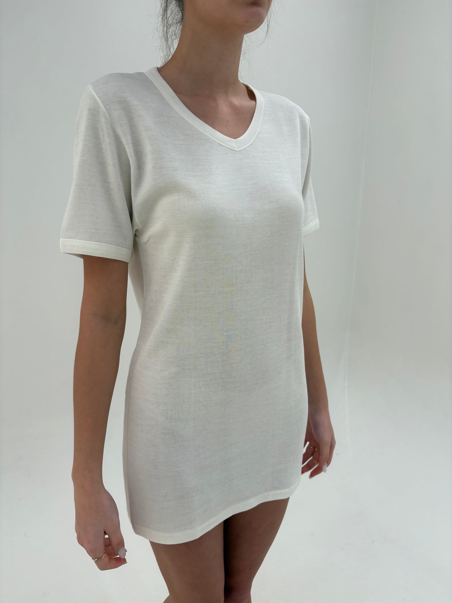 Top din lanita extrafina și interior de bumbac