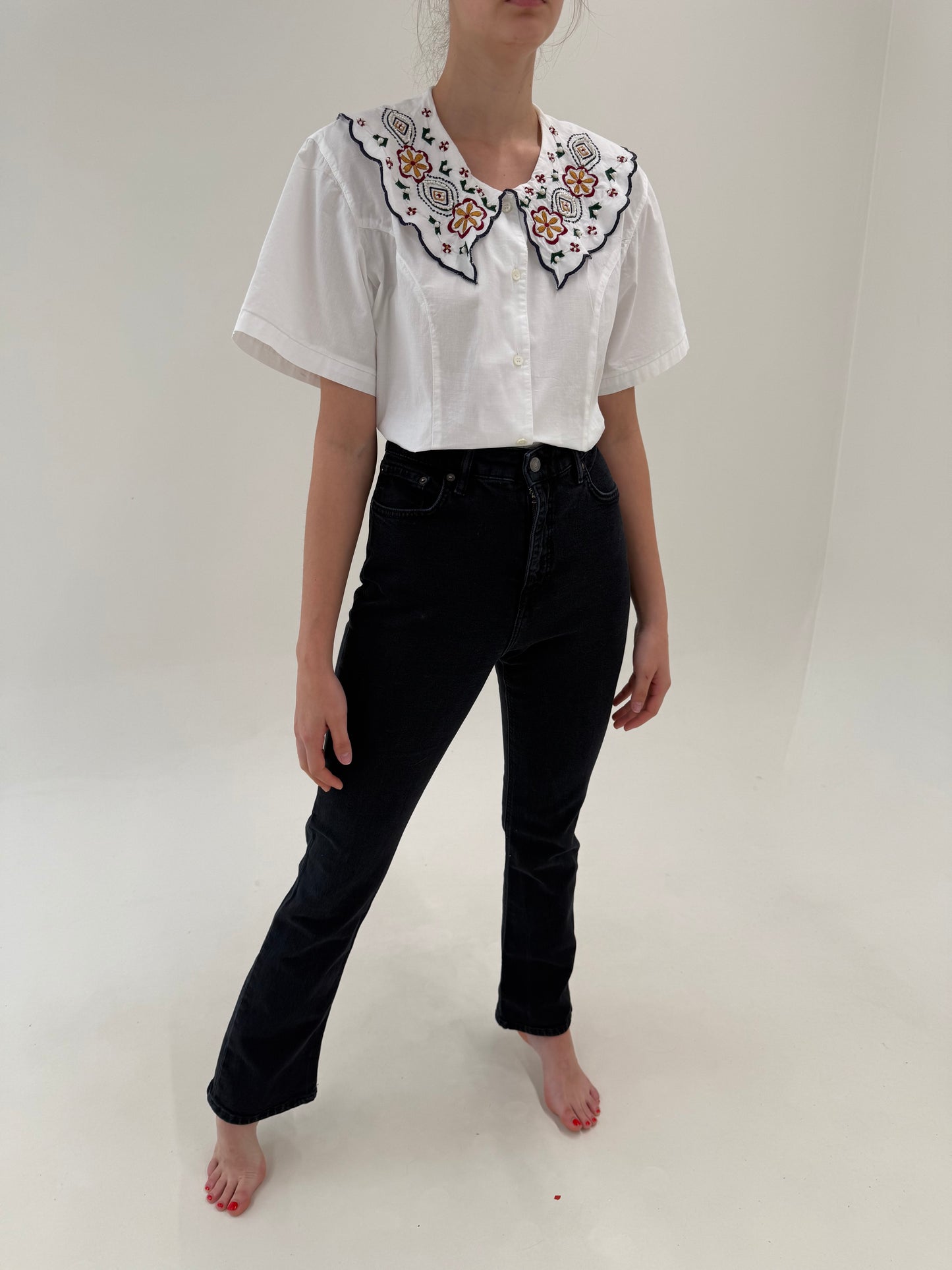 Jeans tall Ralph Lauren evazați modelatori dark wash