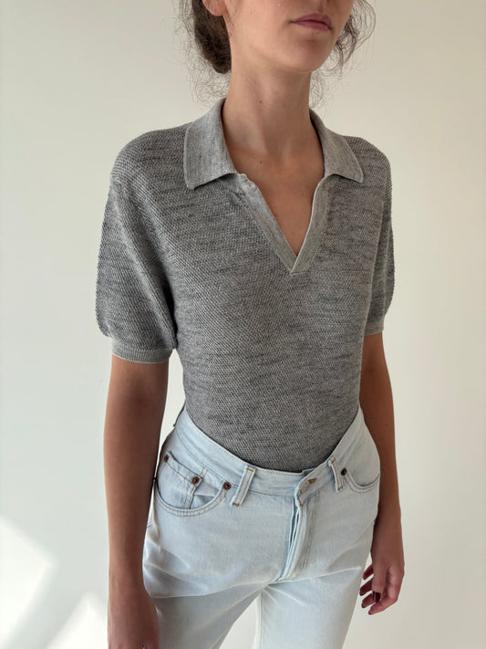 Top luxury polo Falconeri din jerse excepțional