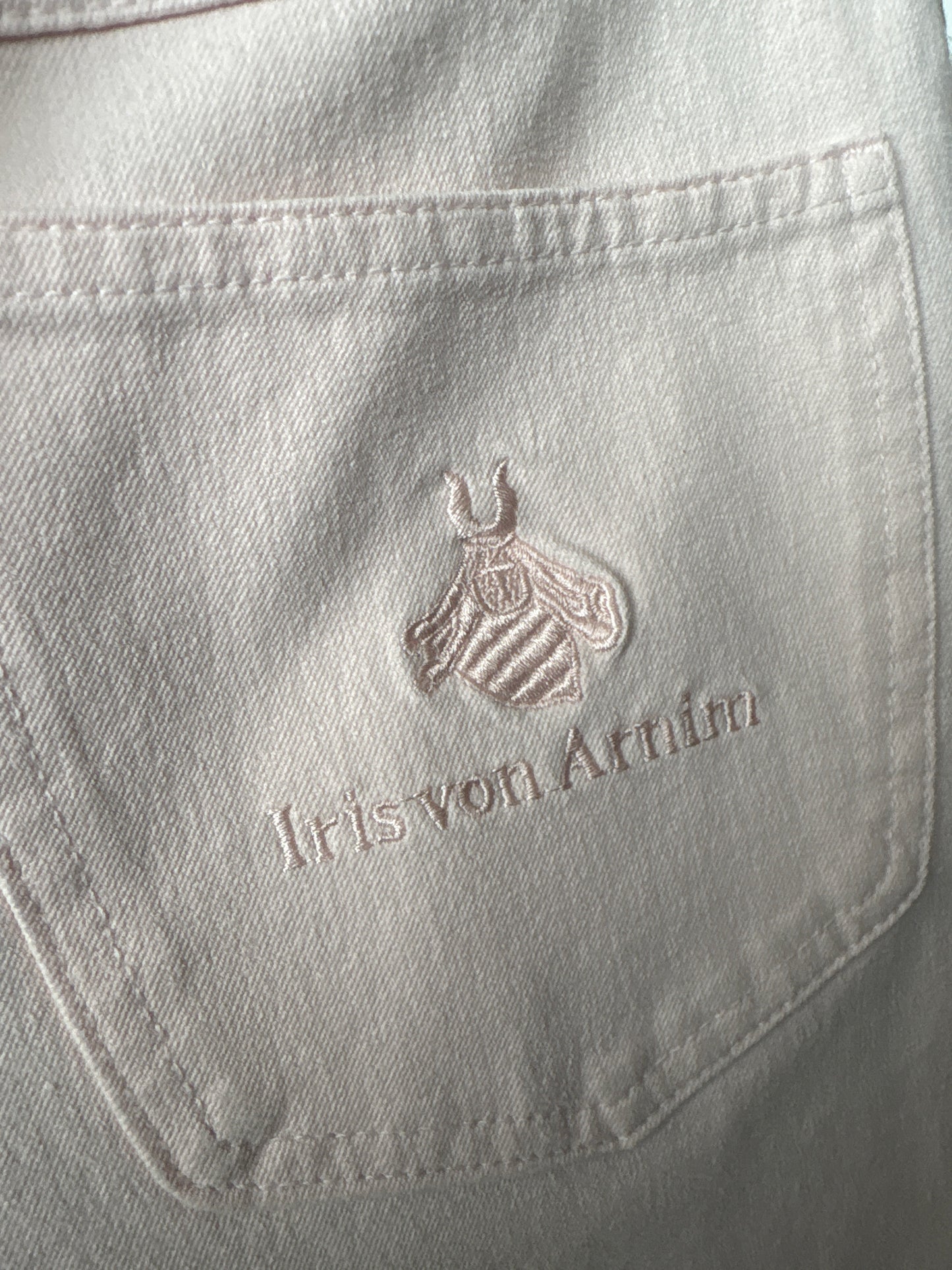 Jeans petite powder Pink premium made in ITALY ultra confort modelatori