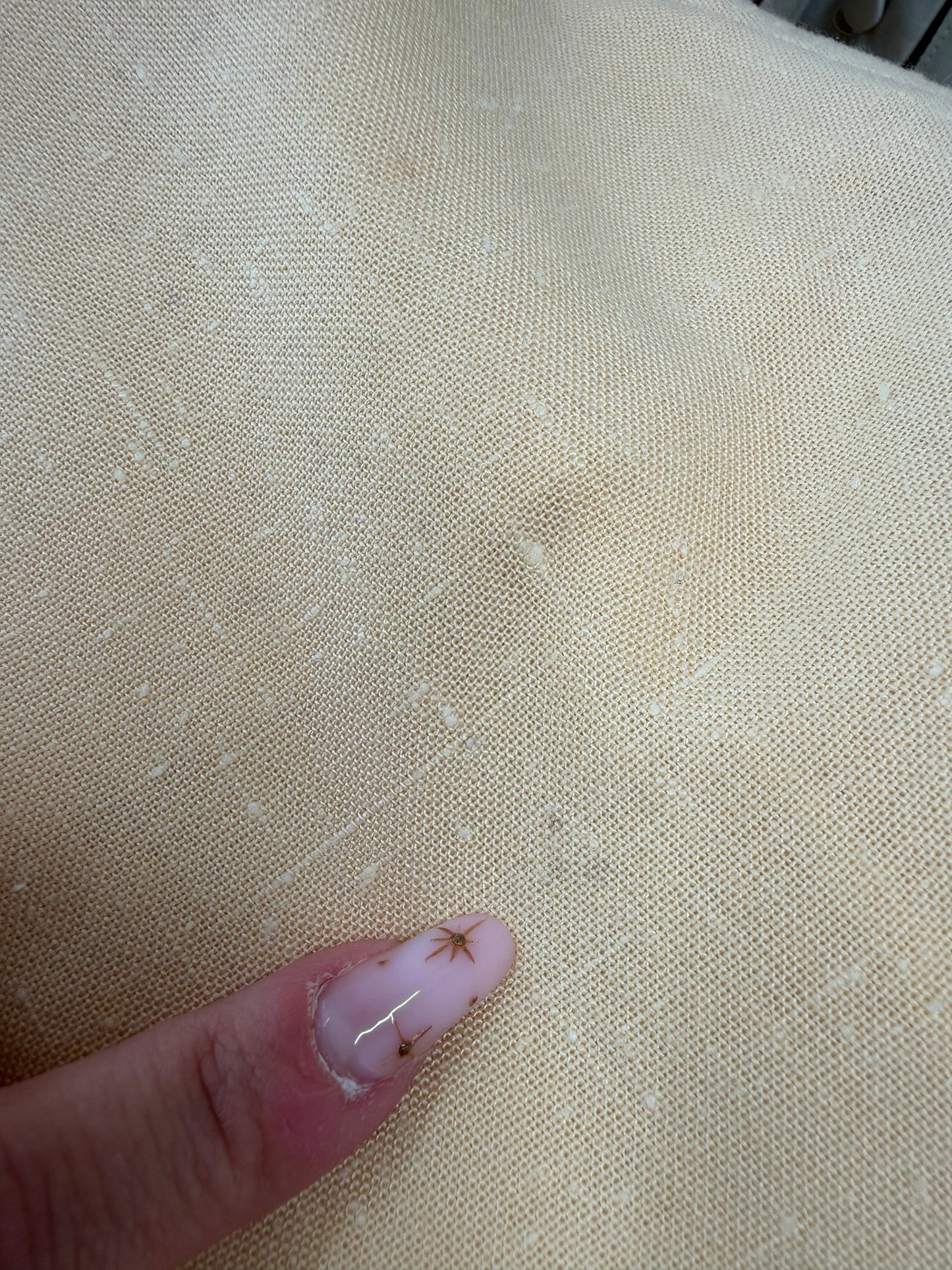 Fustă butter yellow cu buzunare și talie ultra înaltă din pânză