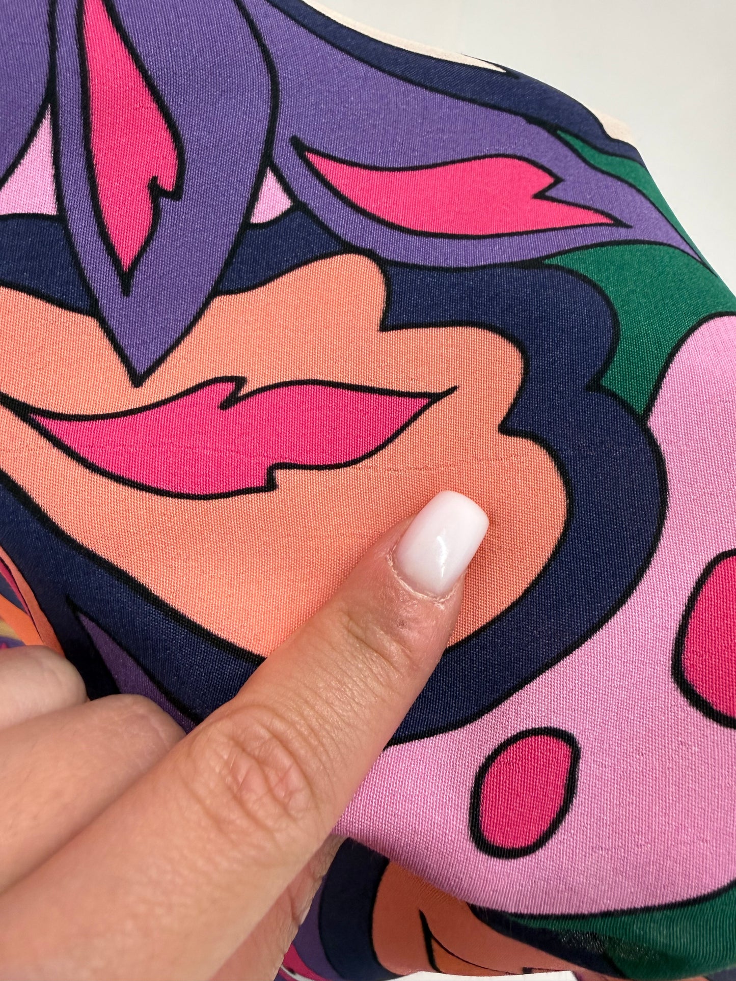 Fustă maxi cu print în stil Pucci super vaporoasă și talie elastică în bie