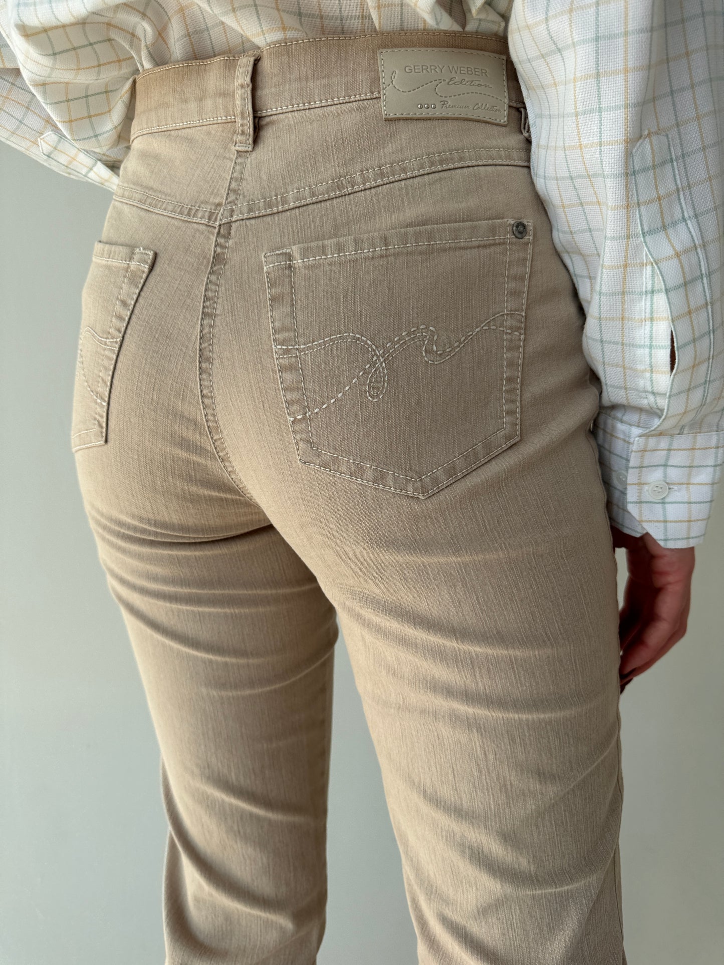 Jeans premium modelator camel