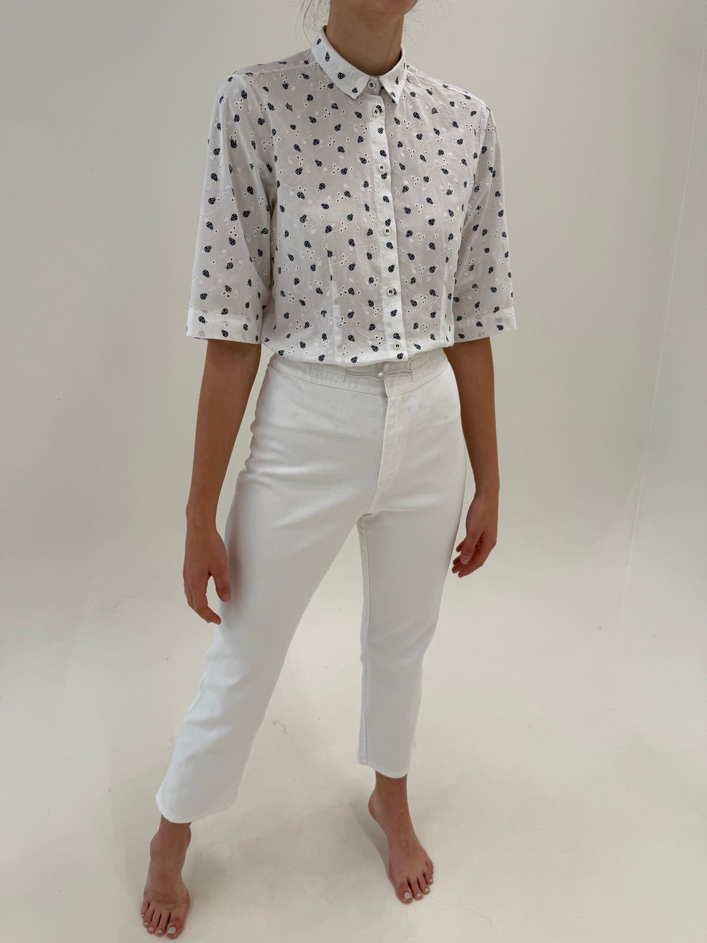 Pantaloni Ralph Lauren de vară din bumbac ultra confort