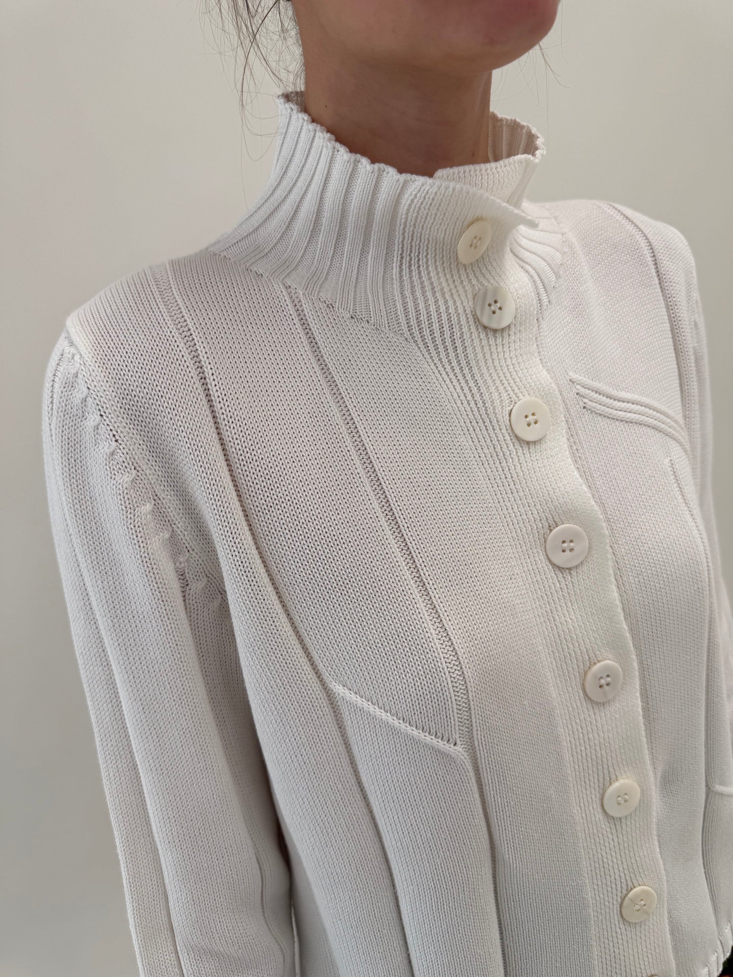 Cardigan high end italian din bumbac