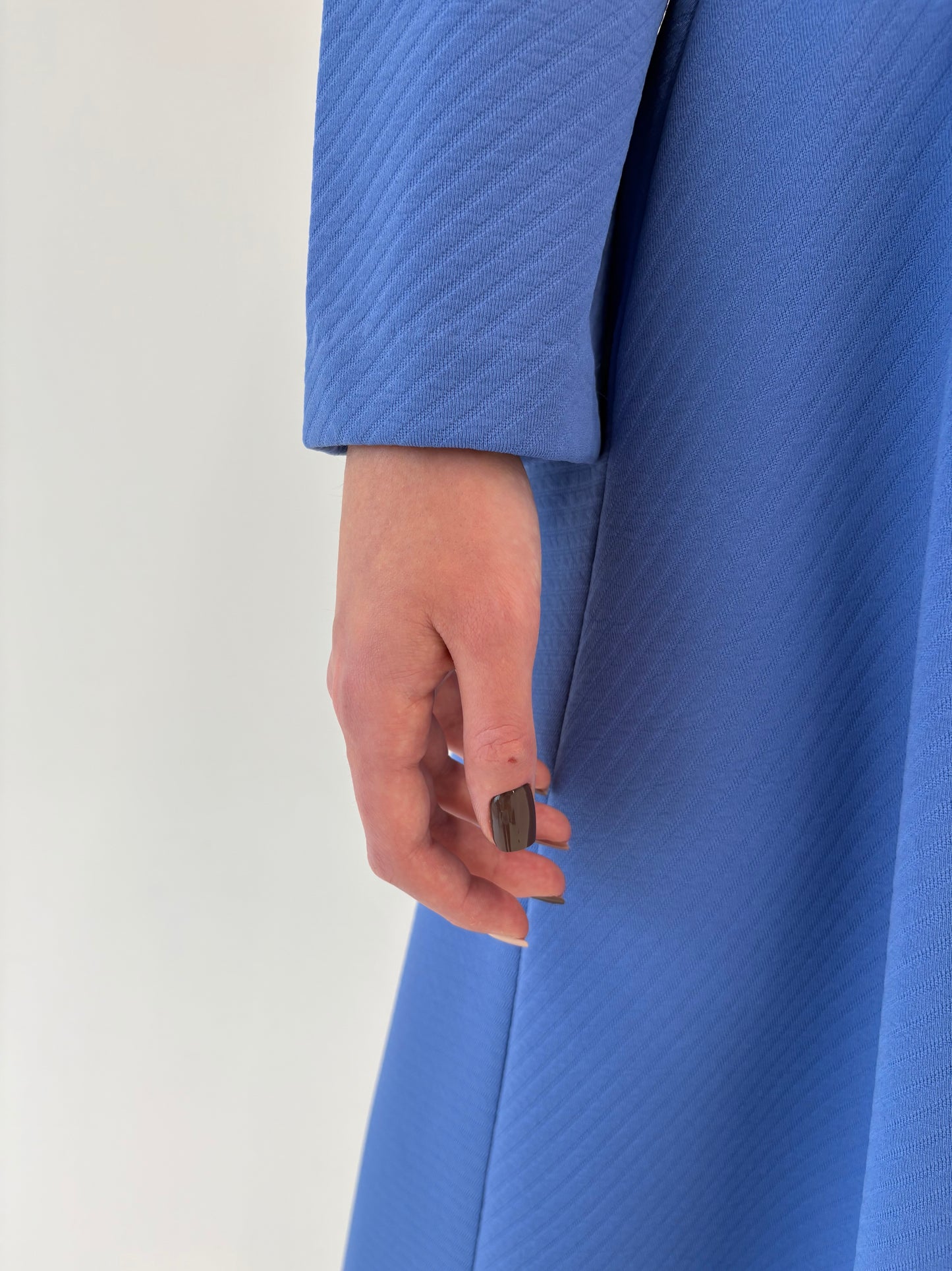 Halat vintage premium italian albastru ciel