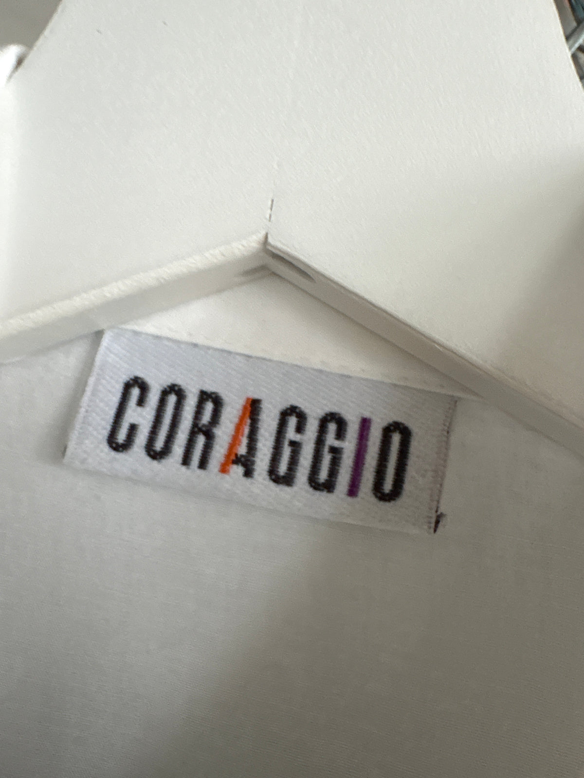 Cămașa vintage cu broderie din vascoza moale plină
