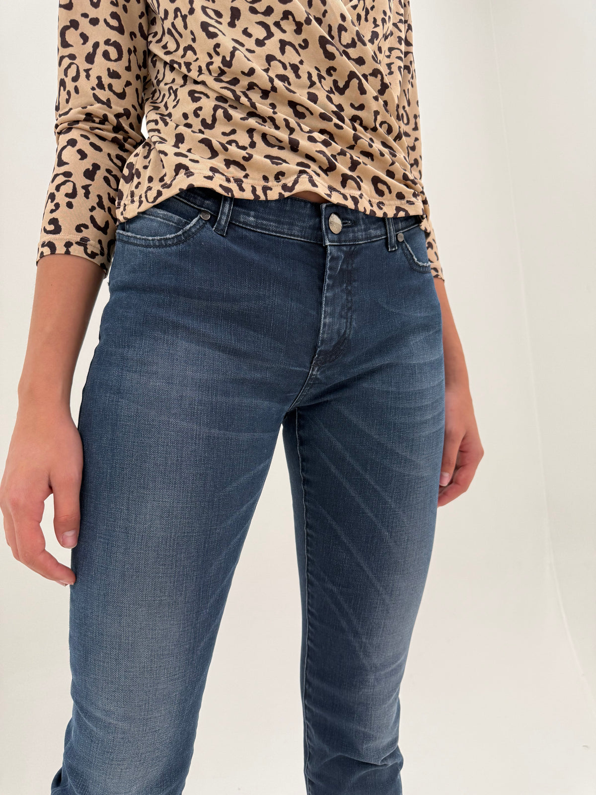 Jeans Max Mara classic wash ultra confort modelator