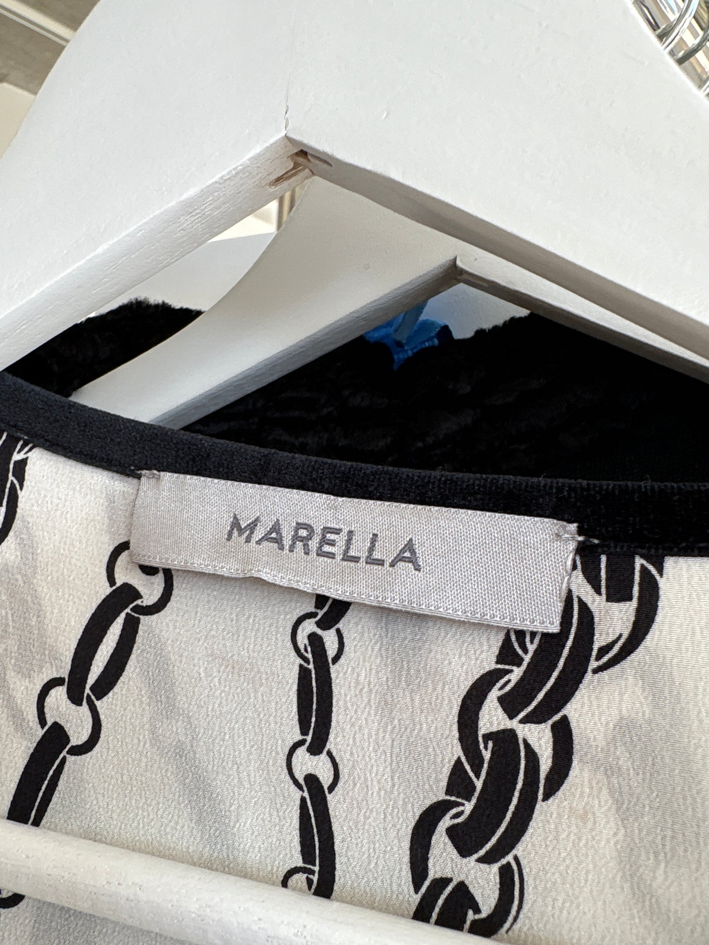 Cămașa Marella by Max Mara din mătase naturală cu print baroc