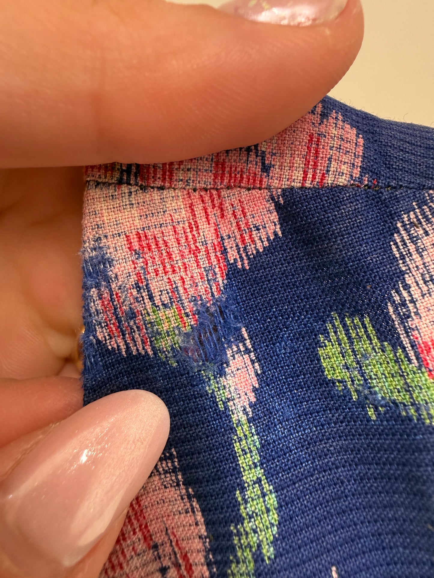Rochie Old vintage de colecție anii 50 din bumbac texturat ultra cambrata cu decolteu bărcuță