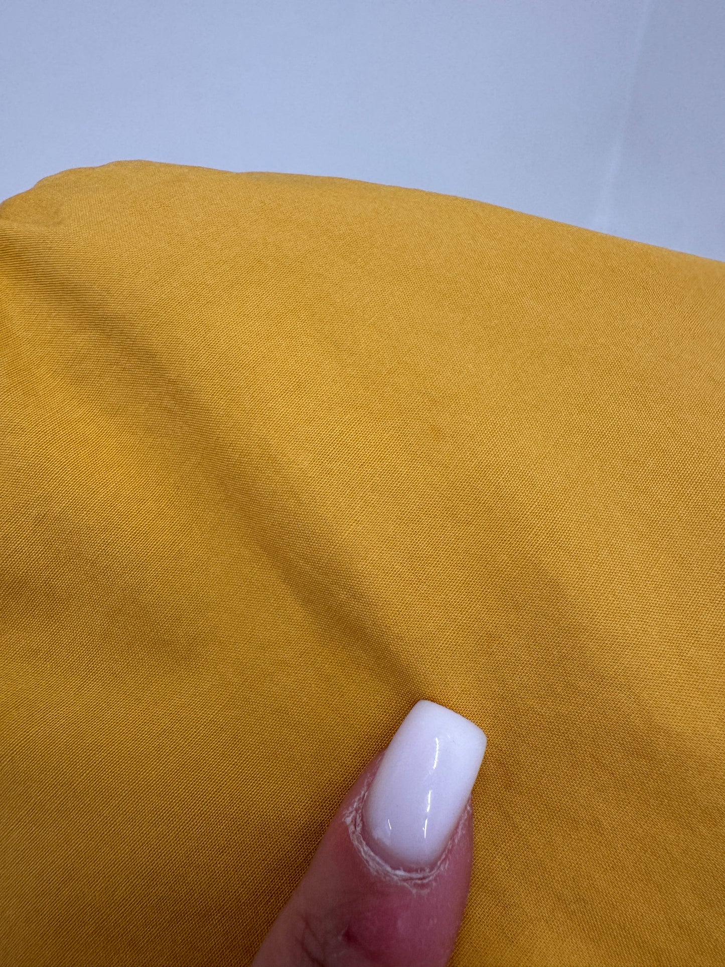 Set saffron yellow din poplin de bumbac in croi ultra chic