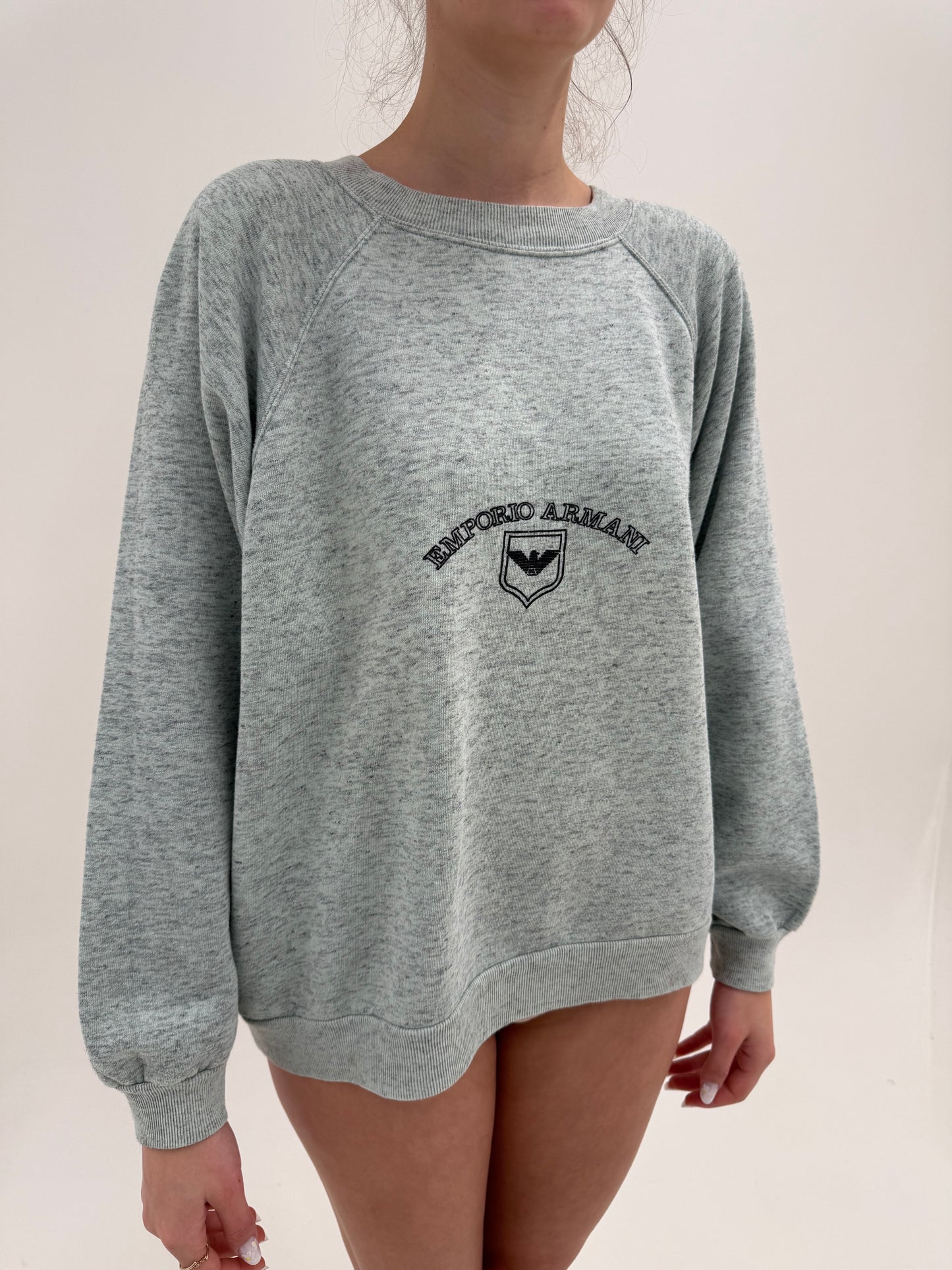Bluză vintage Armani casual în croi lejer