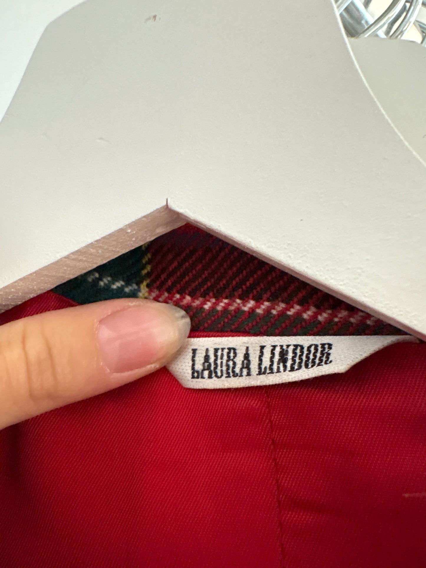 Sacou vintage din tweed de lana pura virgină certificată