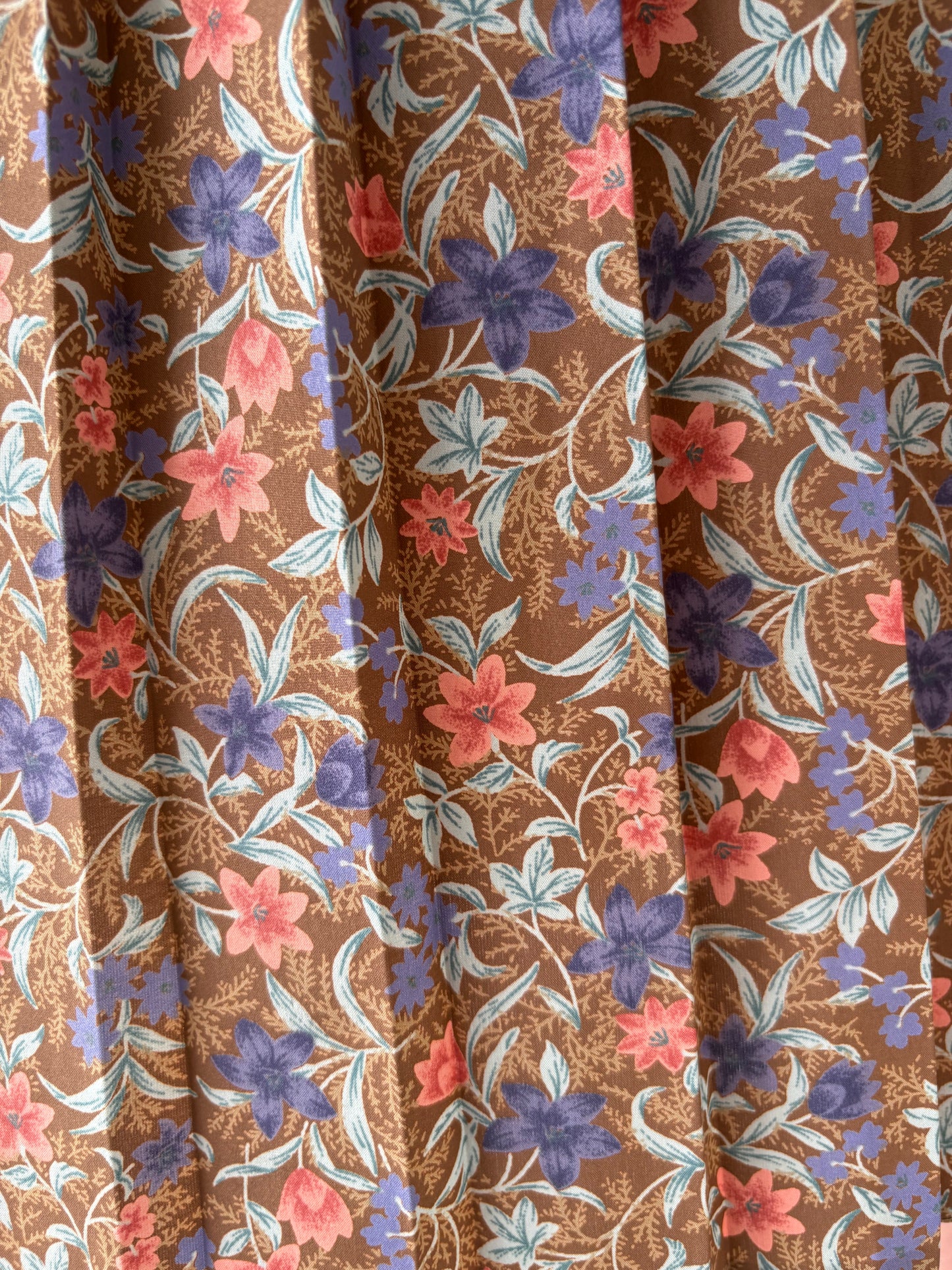 Fustă vintage plisată cu talie ultra înaltă marcată elastică
