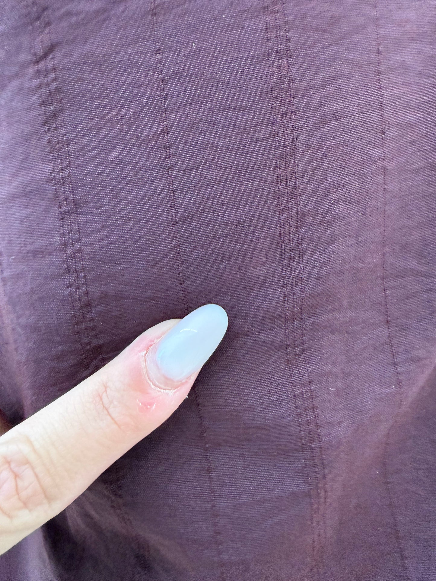 Pantaloni vintage aubergine de vară cu talie extrem de marcată ultra înaltă