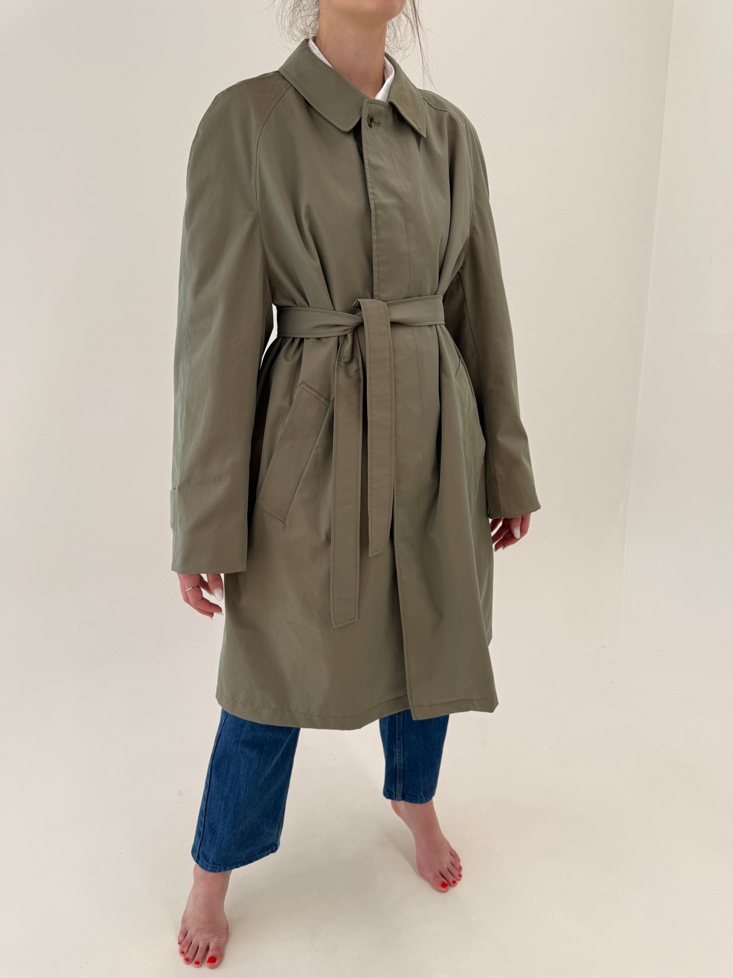 Trench vintage luxury Aquascutum - furnizor al casei regale britanice