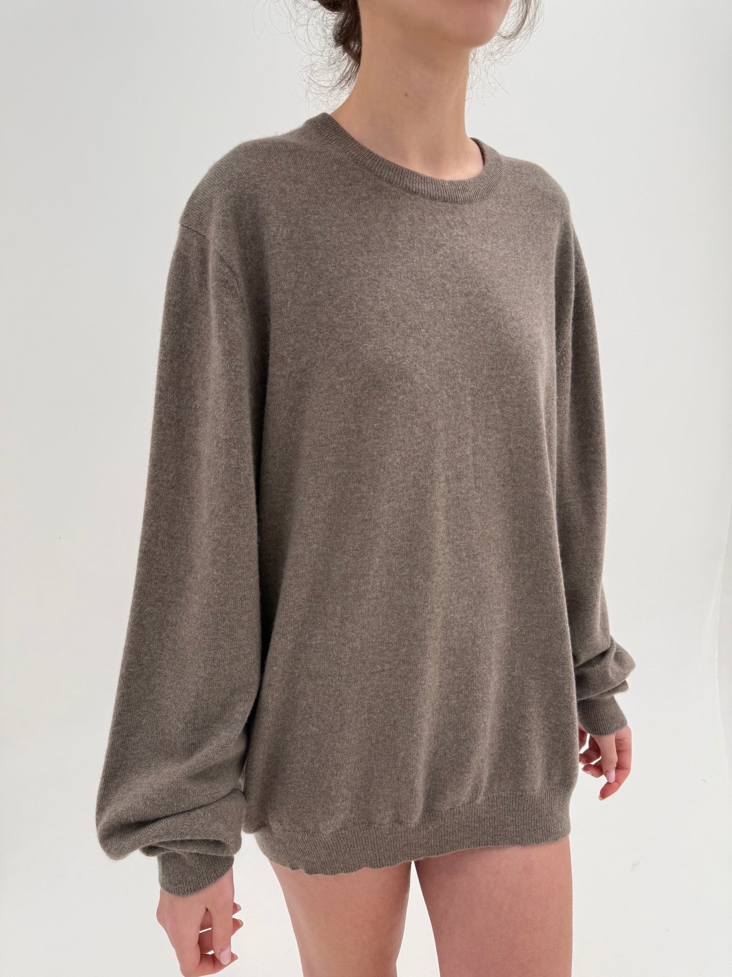 Pulover luxury Joop din cașmir multiply cafe au lait