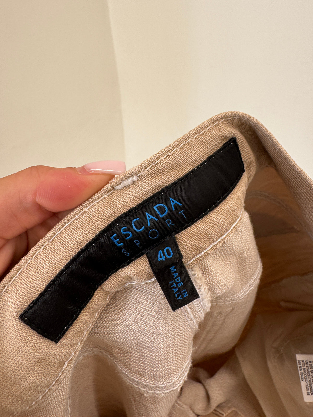 Jeans Escada bootcut camel ultra confort plini modelatori