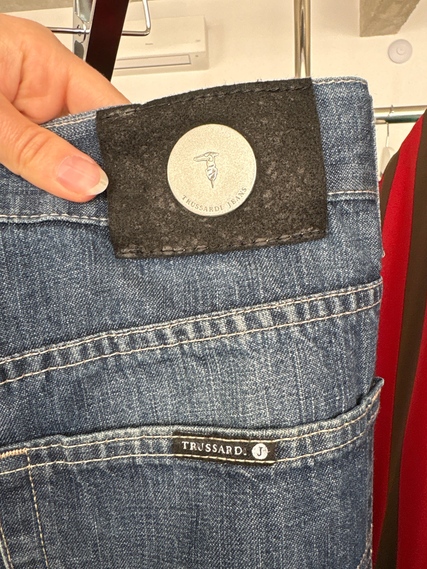 Jeans luxury Trussardi clasic wash and fit