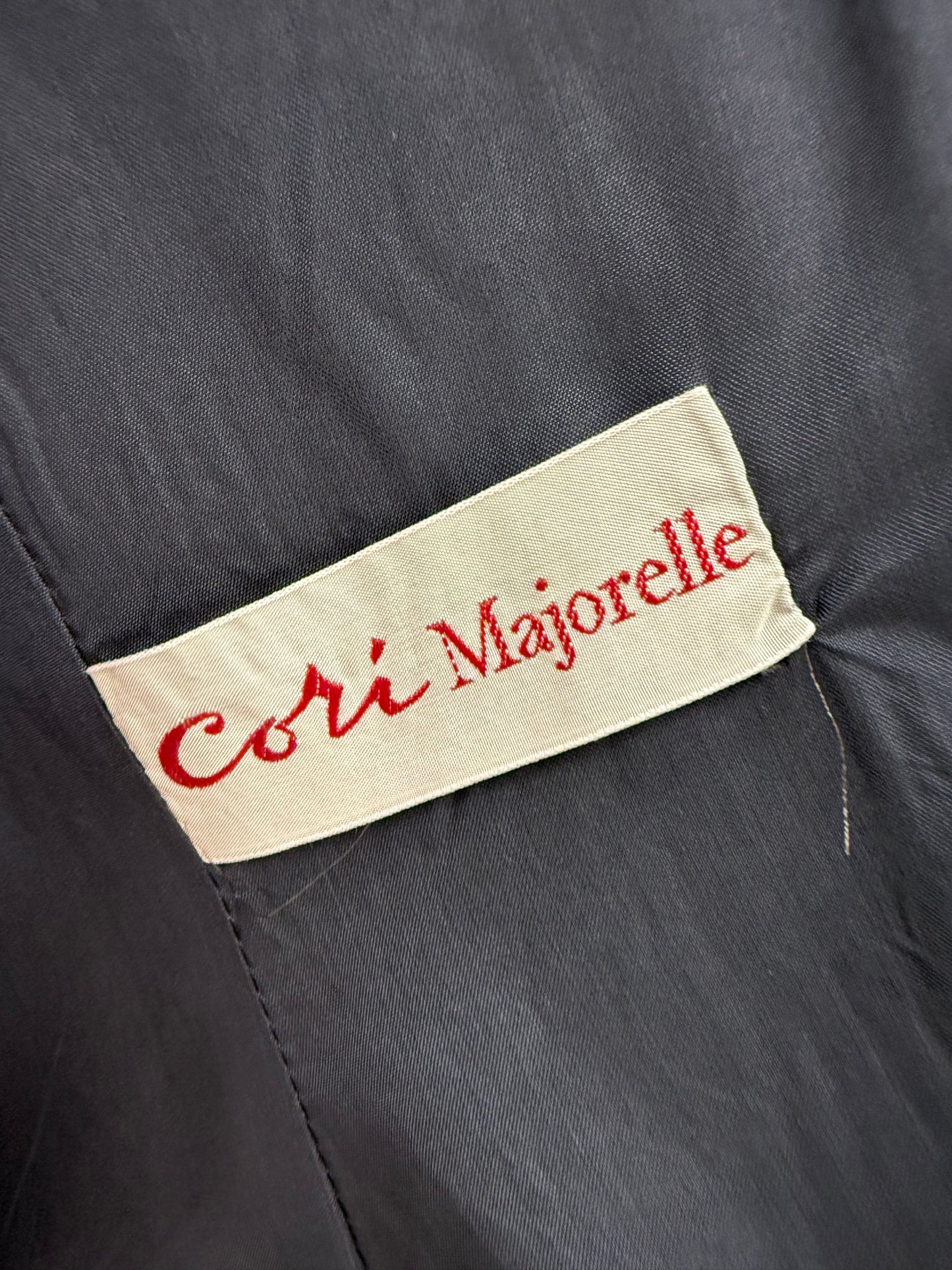 Sacou old vintage anii 80 ultra cambrat