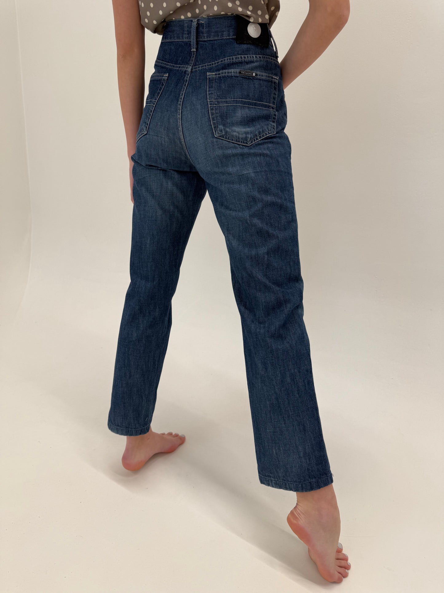 Jeans luxury Trussardi clasic wash and fit