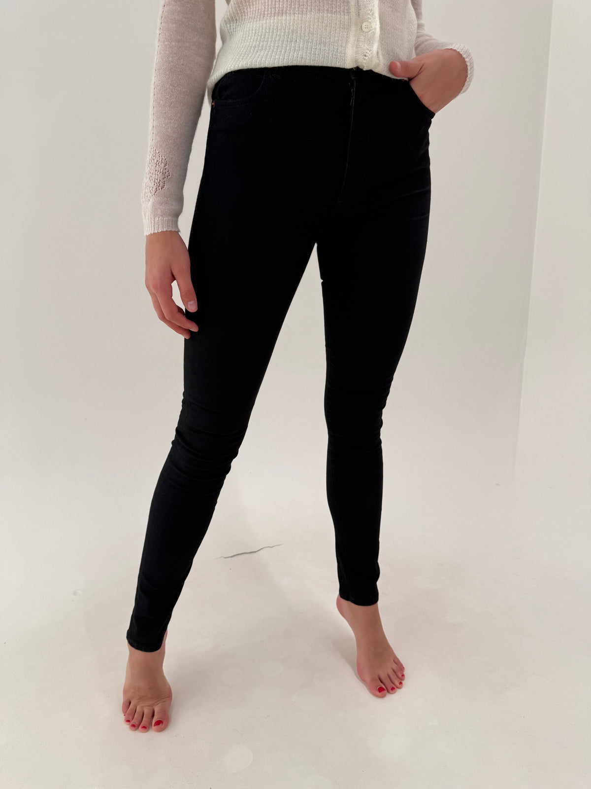 Jeans Gucci skinny, Alessandro Michele era cca. 2017–2020 negri modelatori