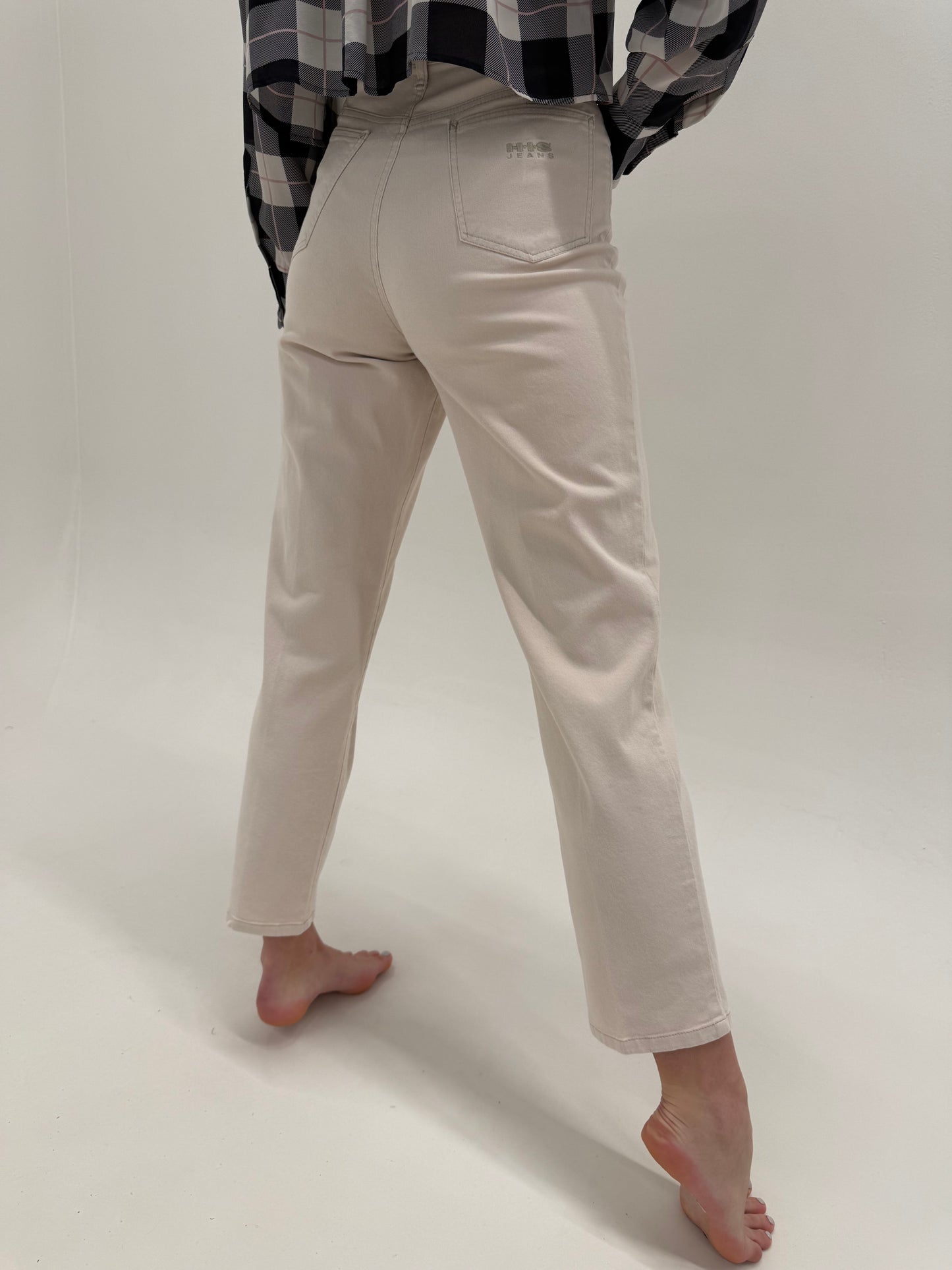 Jeans de vară sand nude ultra confort modelatori