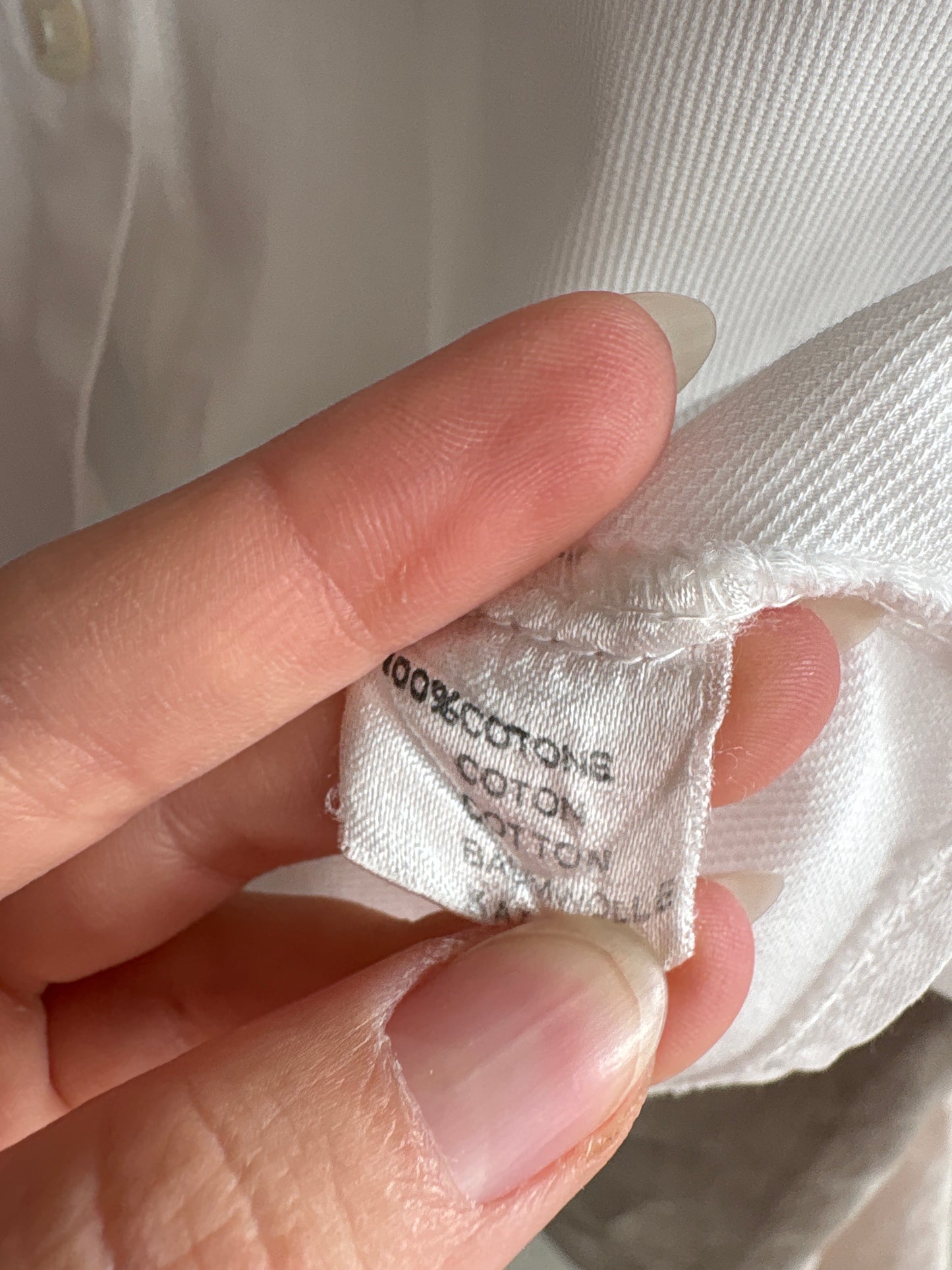 Camasa vintage cu broderie din bumbac excepțional in croi drapat