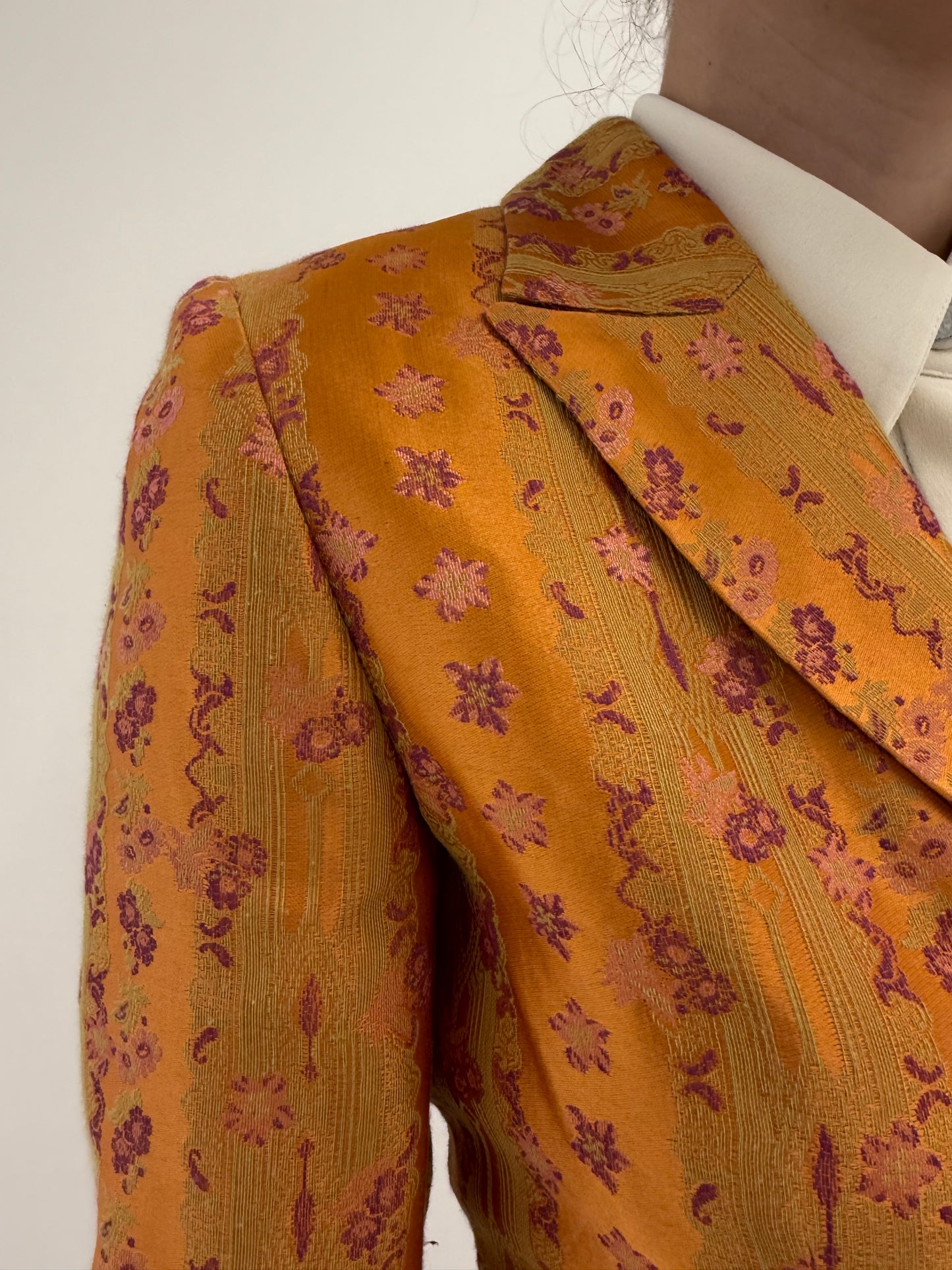 Sacou vintage nou de brand couture italian Gai Mattiolo de colecție