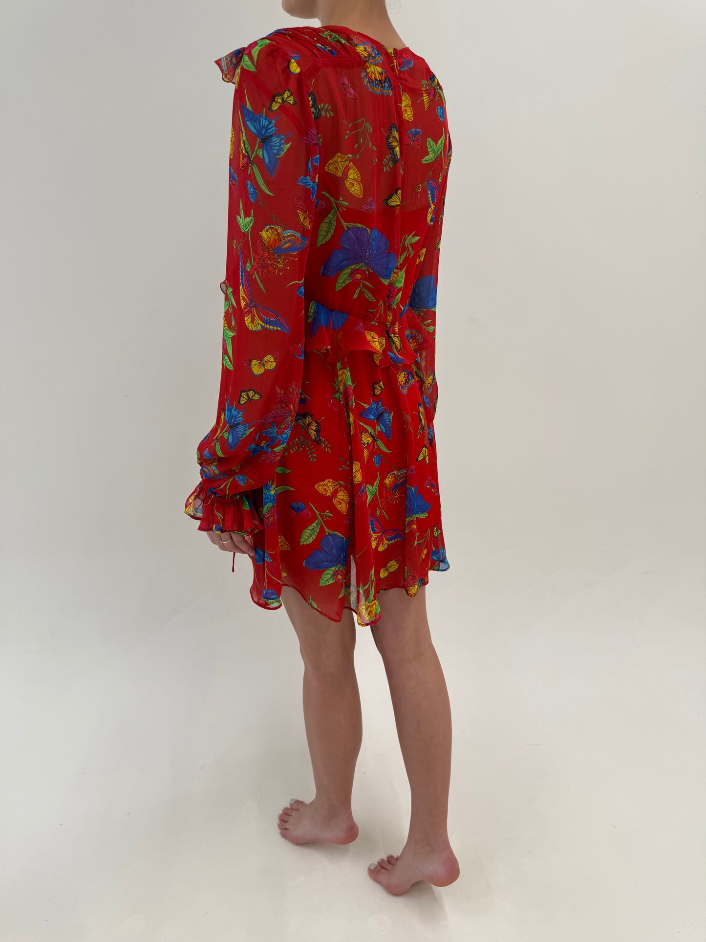 Rochie boho de brand luxury The Kooples super vaporoasă de la zi la seară