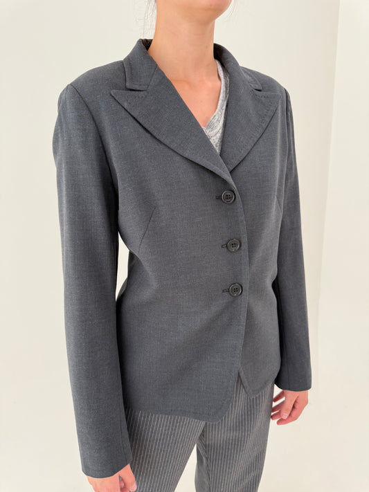 Sacou clasic Max Mara din stofă excepțională de lana ultra confort
