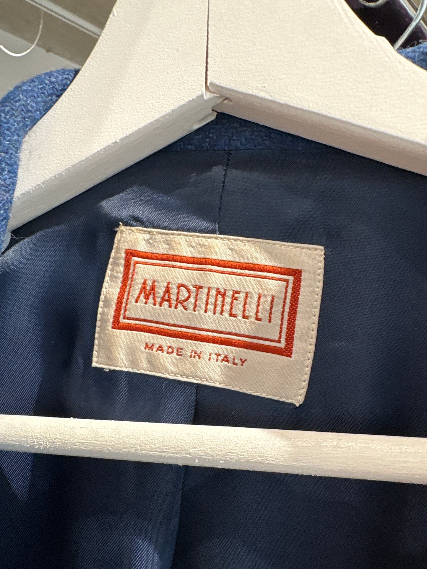 Costum high end italian din tweed de lana extrafina