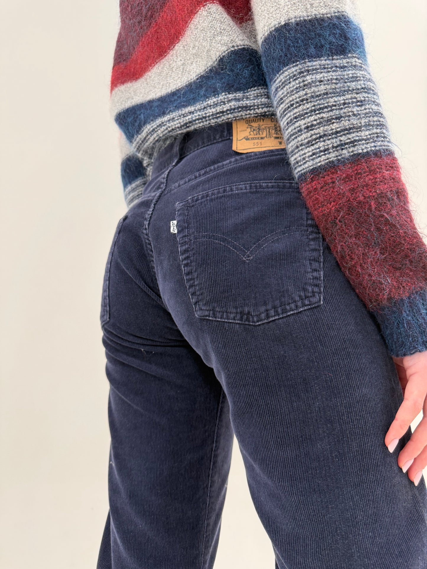 Corduroys vintage Levi’s model 551 tall