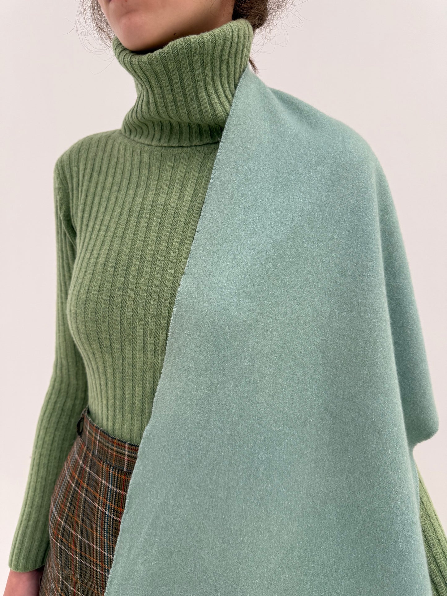 Fular ultra luxury Colombo din cașmir și mătase naturală