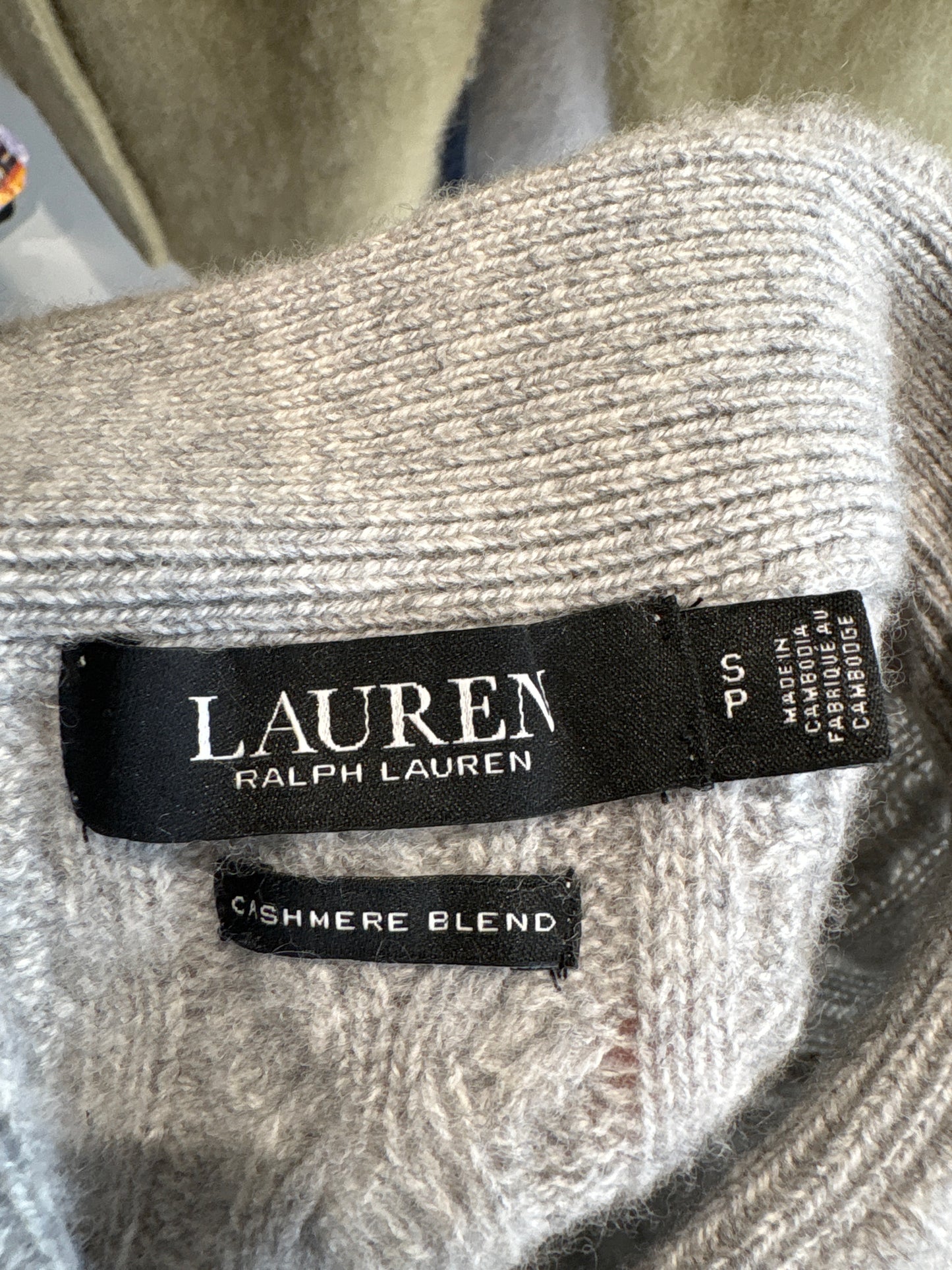 Fustă maxi Ralph Lauren din cașmir și lana extrafina cu torsade