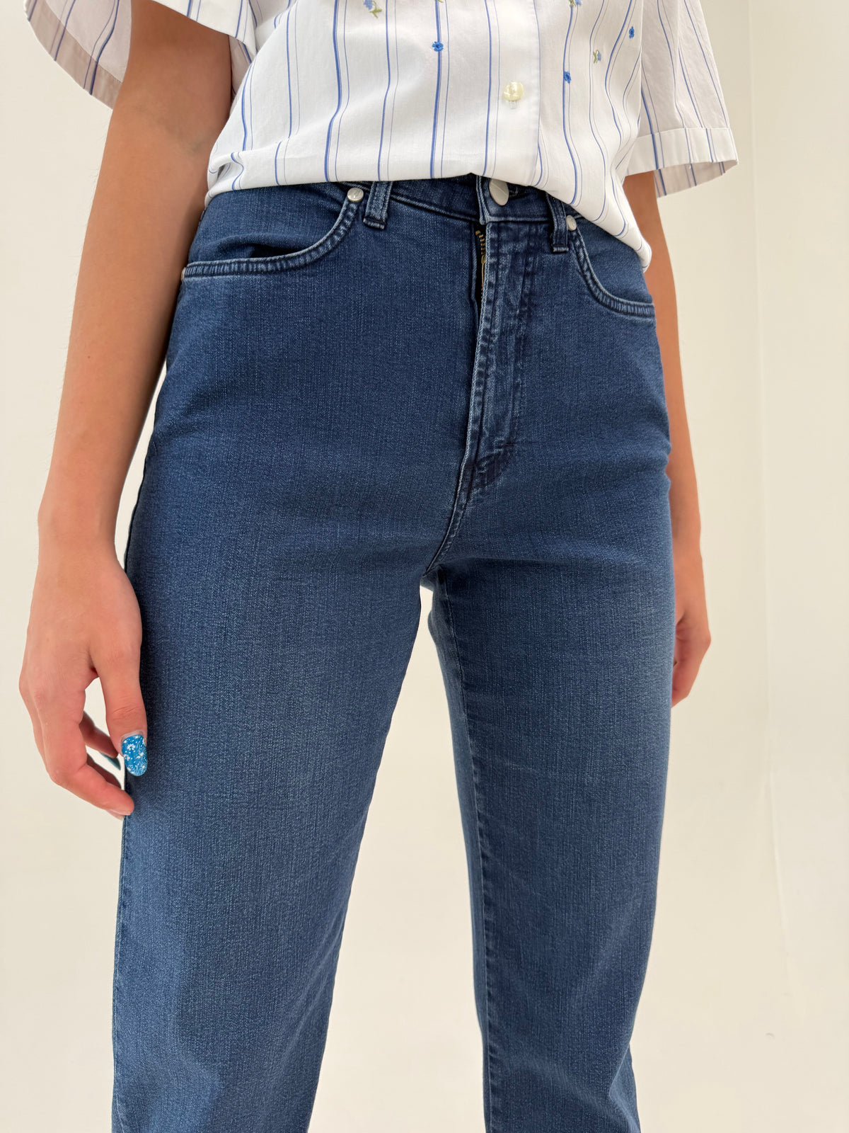 Jeans confort luxury Trussardi ultra confort modelatori clasic darker wash