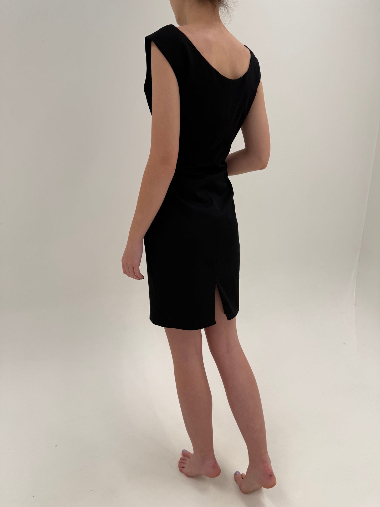 Sheath dress Old vintage YSL de colecție day to night din lana extrafina