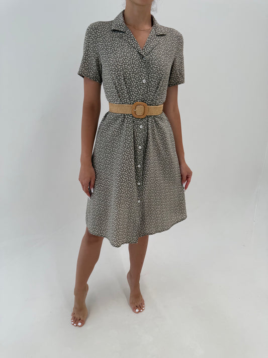 Rochie din mătase naturală de brand luxury aspesi în croi lejer