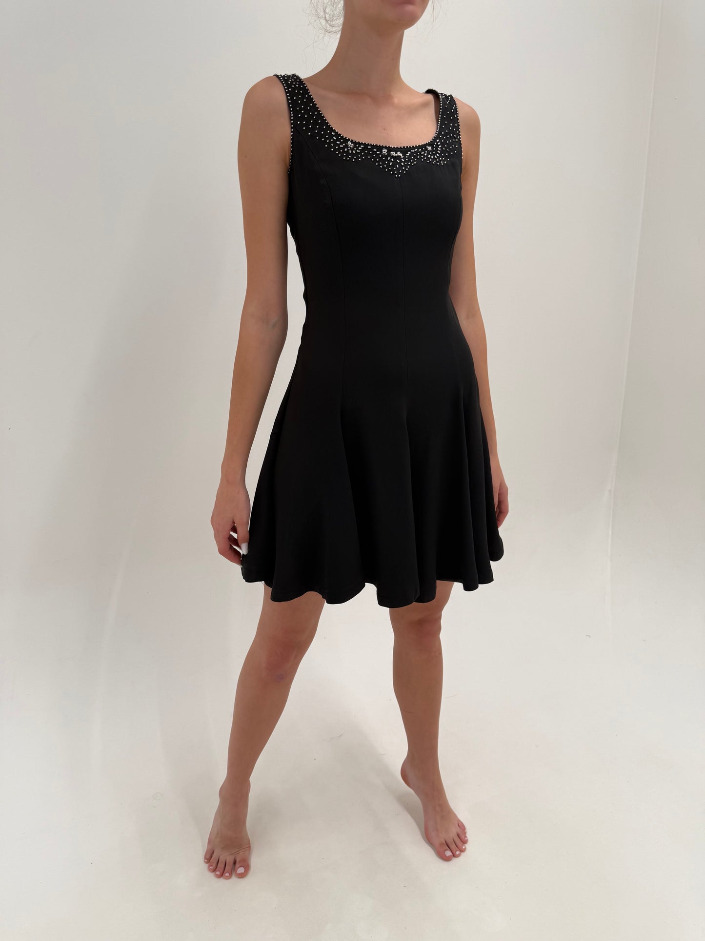 LBD cambrat cu corsaj și aplicații manuale Max&Co by Max Mara de la zi la seară