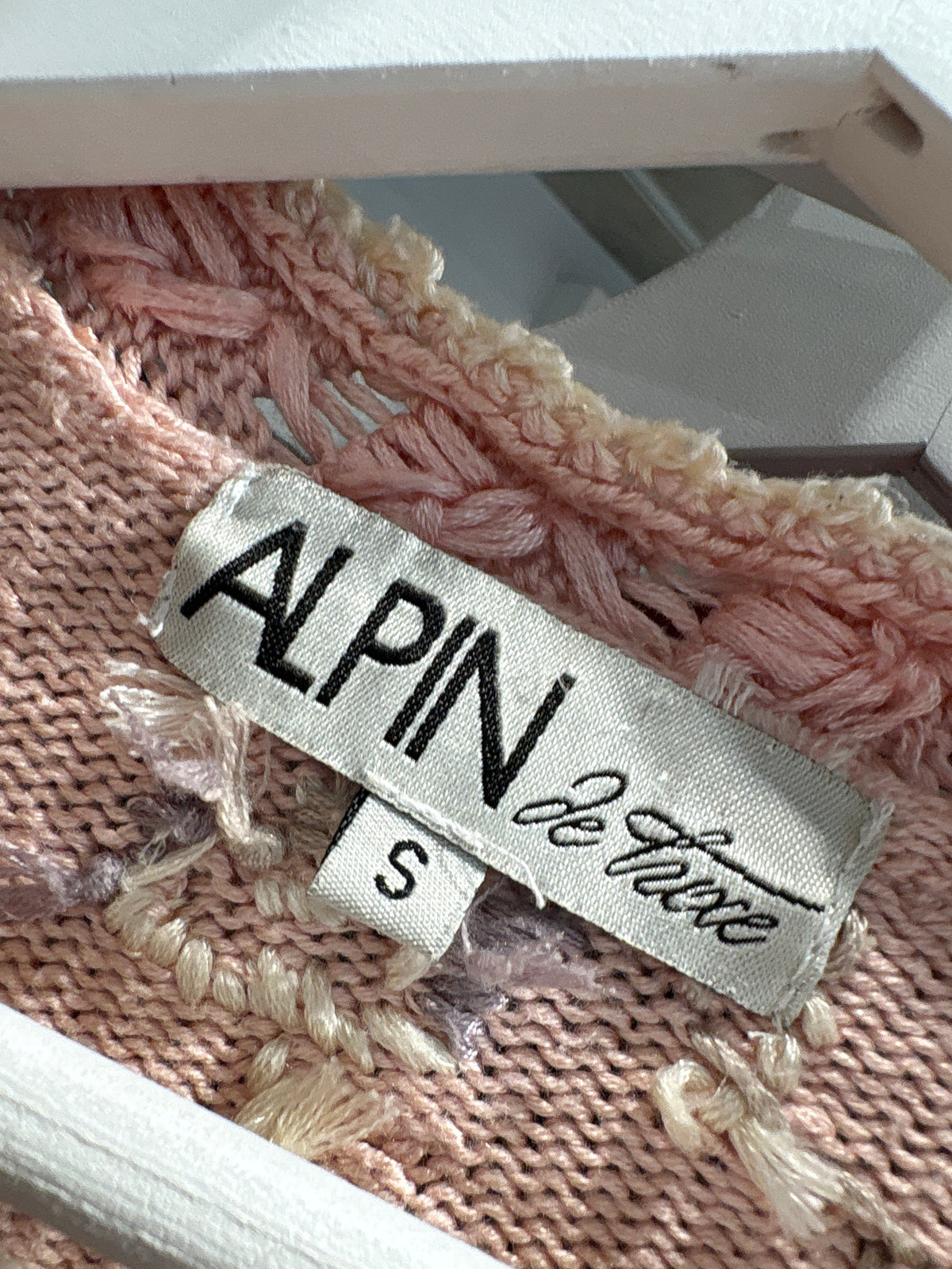 Cardigan vintage bijuterie cambrat cu broderie manuală excepțională din bumbac gros
