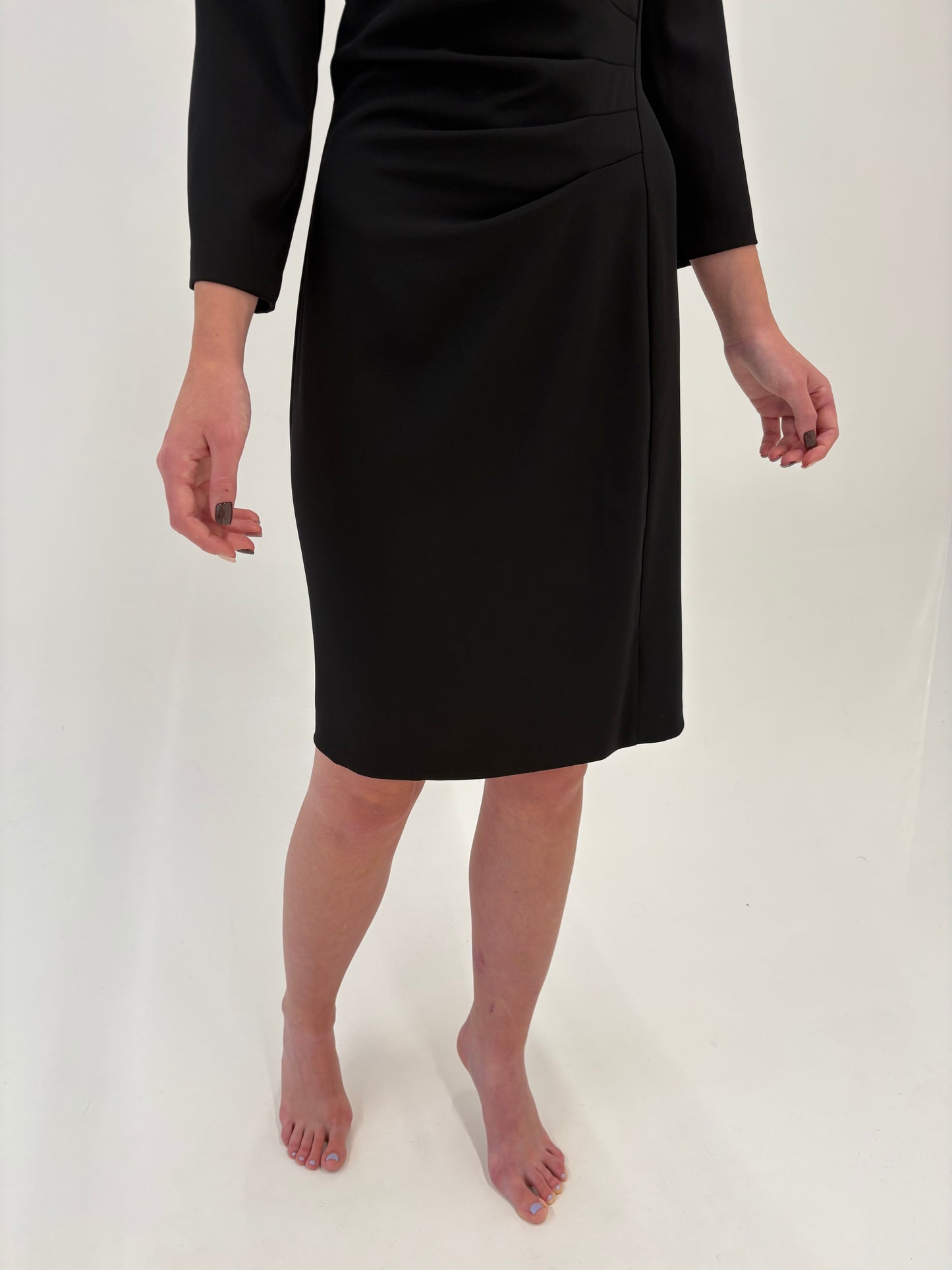 LBD italian cu fronseuri de la business la seara