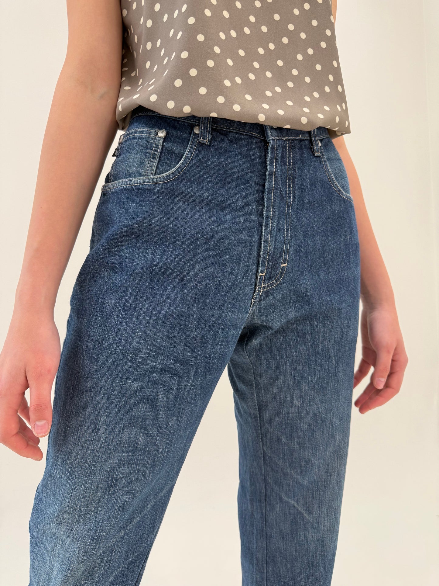 Jeans luxury Trussardi clasic wash and fit