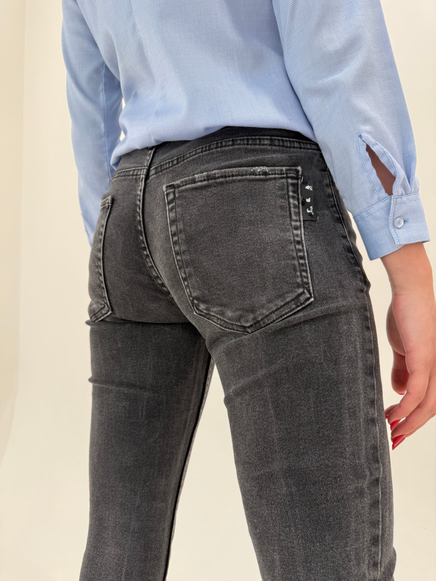 Jeans Off White modelatori ultra confort skinny fit